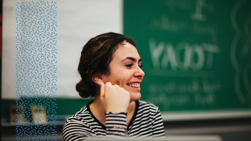 students in class