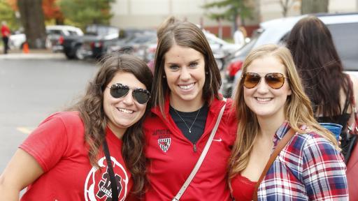 students tailgaiting